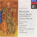 Rossini : Petite Messe Solennelle , Stabat Mater - Pavarotti, Freni / 2 CD